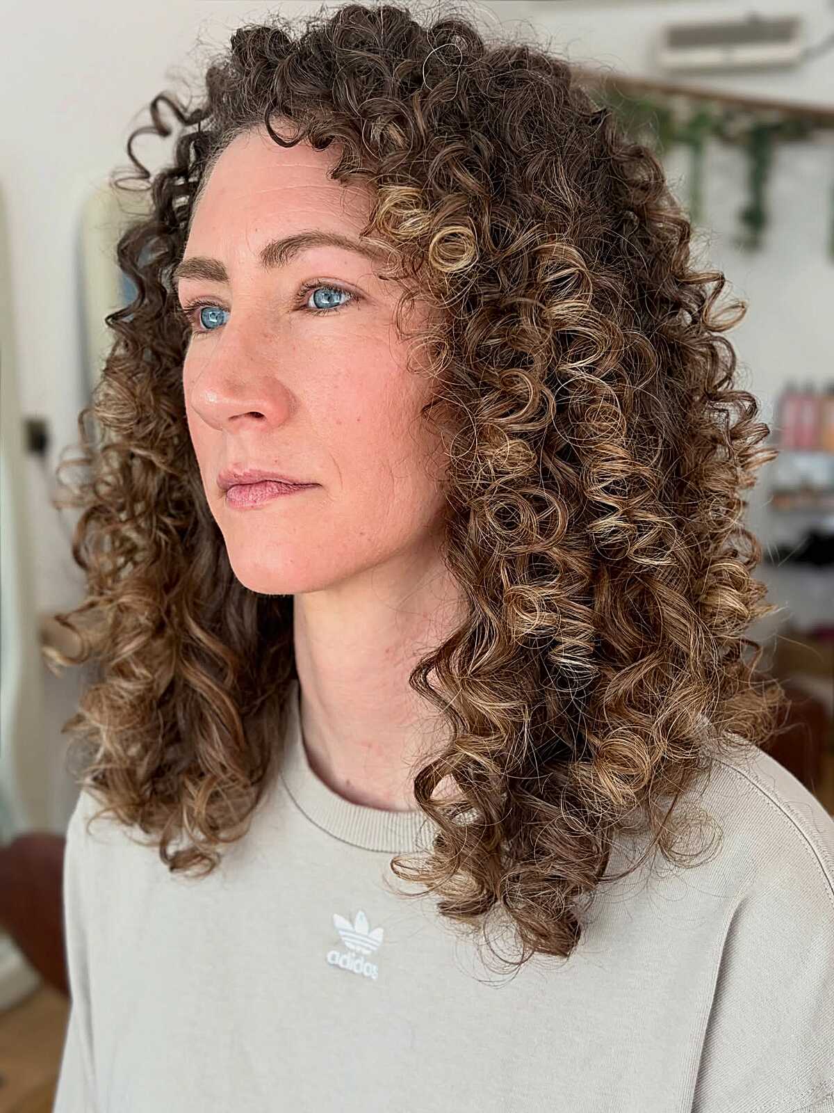 Textured Curls with Lively Definition